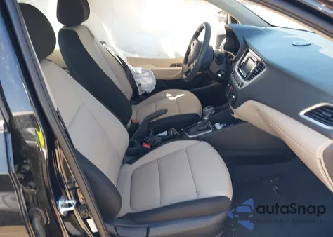 2022 Hyundai Accent Se из США, поврежденный, VIN 3KPC24A60NE181293